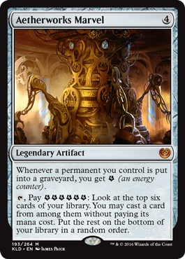 Aetherworks Marvel (Kaladesh) Medium Play