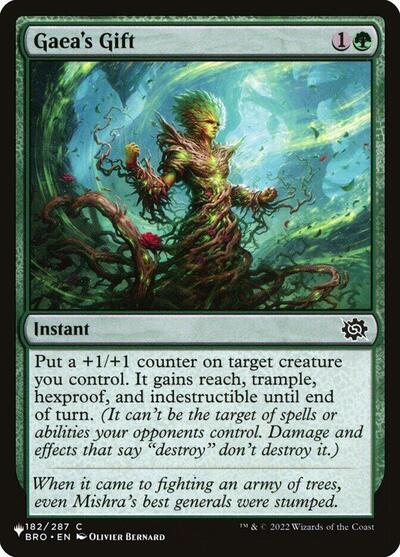 Gaea's Gift (The List) Light Play
