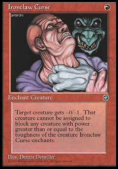 Ironclaw Curse (Homelands) Light Play