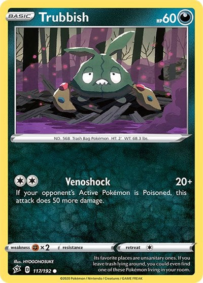 Trubbish (SWSH02: Rebel Clash) Light Play