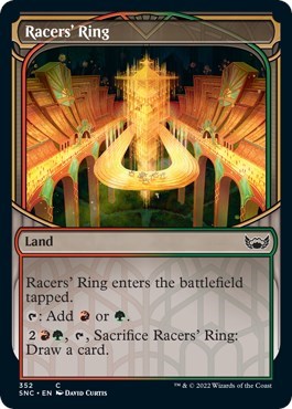 Racers' Ring (Showcase) (Streets of New Capenna) Light Play