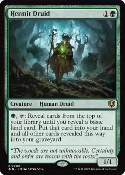 Hermit Druid (Innistrad Remastered) Light Play