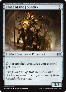 Chief of the Foundry (Kaladesh) Light Play