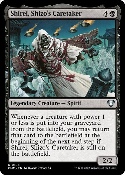 Shirei, Shizo's Caretaker (Commander Masters) Light Play