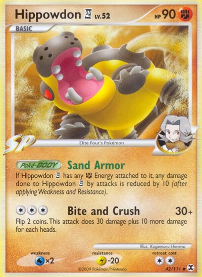 Hippowdon E4 (Rising Rivals) Medium Play