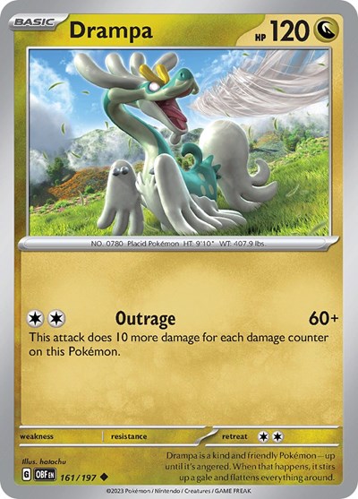 Drampa (Scarlet and Violet: Obsidian Flames) Light Play