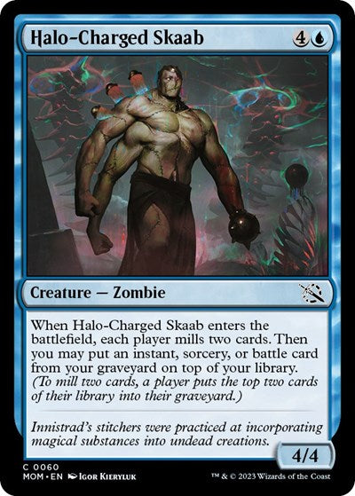 Halo-Charged Skaab (March of the Machine) Light Play Foil