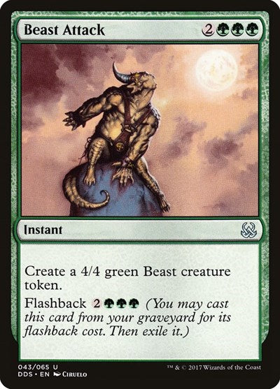 Beast Attack (Duel Decks: Mind vs Might) Light Play