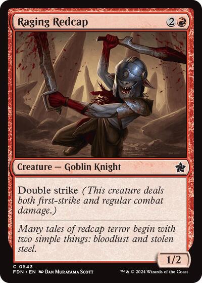 Raging Redcap (Foundations) Light Play