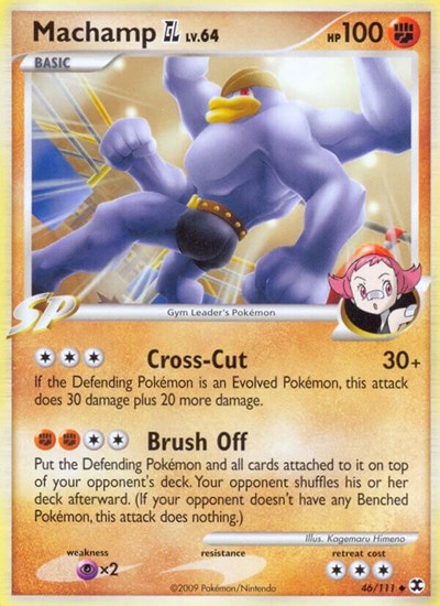 Machamp GL (Rising Rivals) Light Play