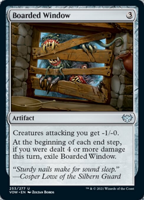 Boarded Window (Innistrad: Crimson Vow) Light Play