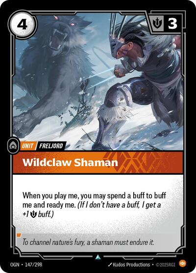 Wildclaw Shaman (Origins) Light Play