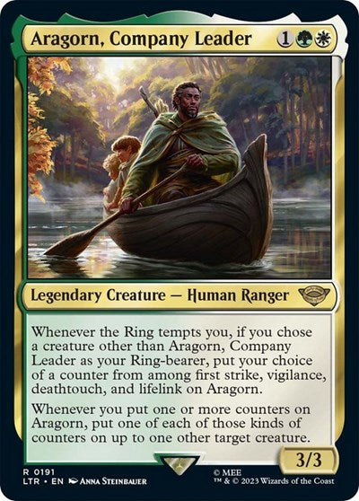 Aragorn, Company Leader (Universes Beyond: The Lord of the Rings: Tales of Middle-earth) Light Play