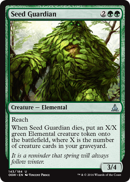 Seed Guardian (Oath of the Gatewatch) Light Play Foil