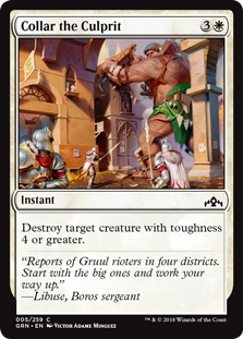 Collar the Culprit (Guilds of Ravnica) Light Play