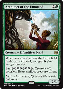 Architect of the Untamed (Kaladesh) Light Play