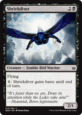 Shriekdiver (War of the Spark) Light Play