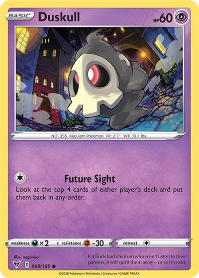 Duskull (SWSH04: Vivid Voltage) Light Play