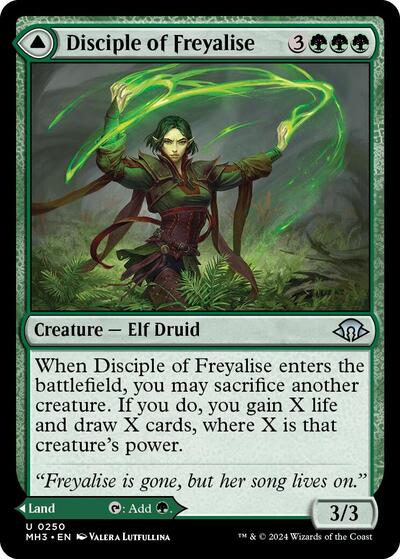 Disciple of Freyalise (Modern Horizons 3) Near Mint Foil