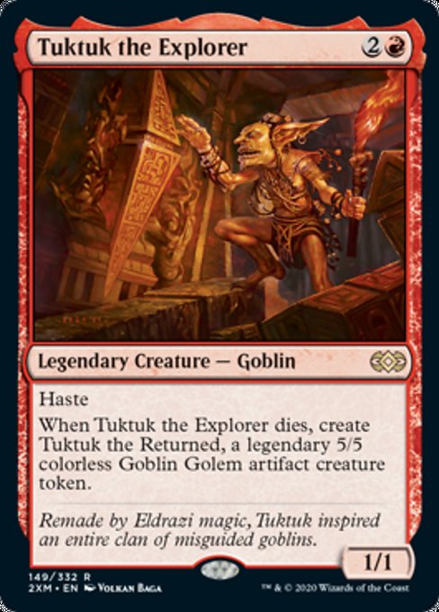 Tuktuk the Explorer (Double Masters) Light Play