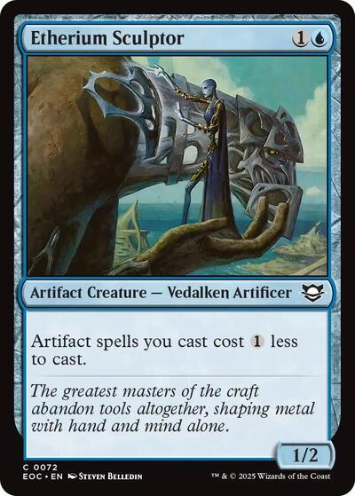 Etherium Sculptor (Commander: Edge of Eternities) Light Play