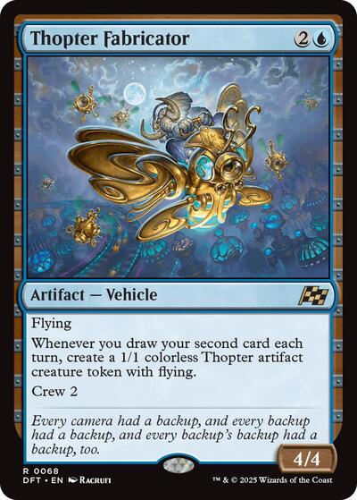 Thopter Fabricator (Aetherdrift) Light Play Foil