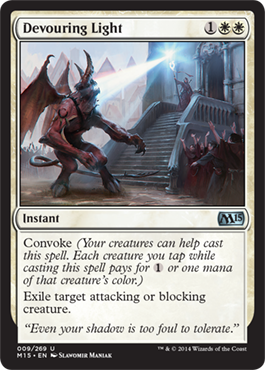 Devouring Light (Magic 2015 Core Set) Light Play