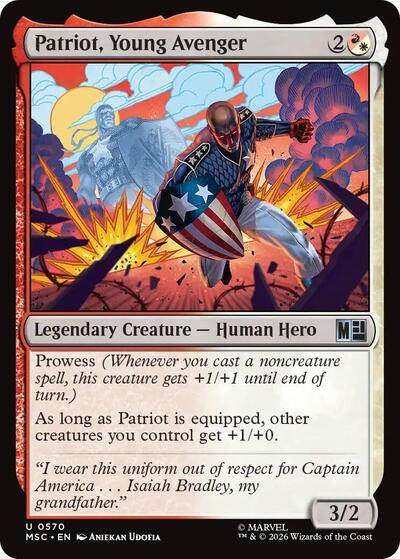 Patriot, Young Avenger (Marvel Super Heroes) Light Play