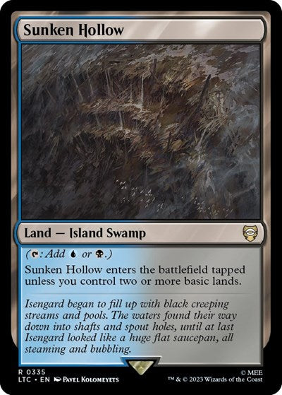 Sunken Hollow (Commander: The Lord of the Rings: Tales of Middle-earth) Light Play