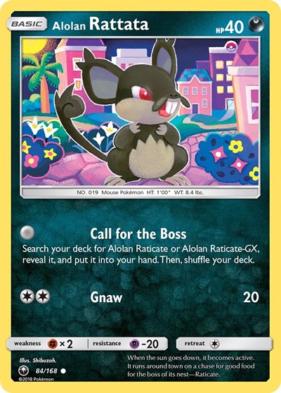 Alolan Rattata (SM - Celestial Storm) Light Play