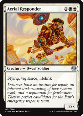 Aerial Responder (Kaladesh) Light Play