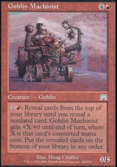 Goblin Machinist (Onslaught) Light Play