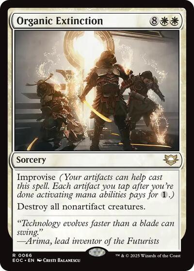 Organic Extinction (Commander: Edge of Eternities) Light Play