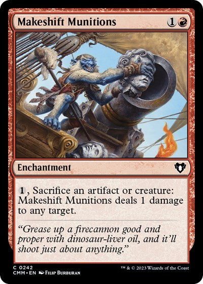 Makeshift Munitions (Commander Masters) Light Play