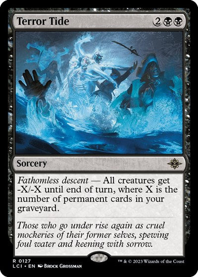 Terror Tide (The Lost Caverns of Ixalan) Light Play