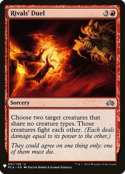 Rivals' Duel (Mystery Booster) Light Play