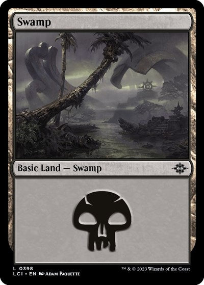 Swamp (The Lost Caverns of Ixalan) Light Play Foil