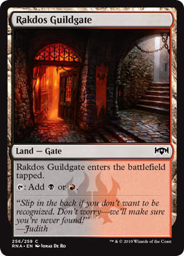 Rakdos Guildgate 2 (Ravnica Allegiance) Light Play