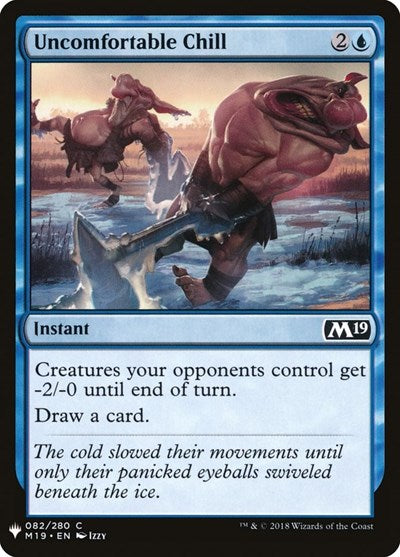 Uncomfortable Chill (Mystery Booster) Light Play