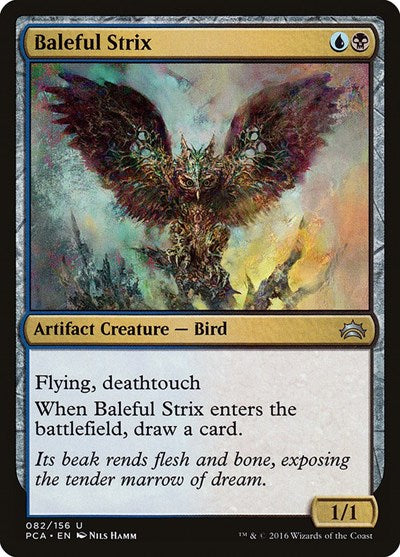 Baleful Strix (Planechase Anthology) Light Play