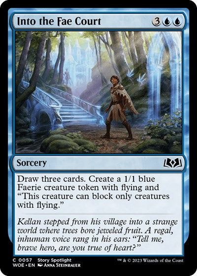 Into the Fae Court (Wilds of Eldraine) Light Play