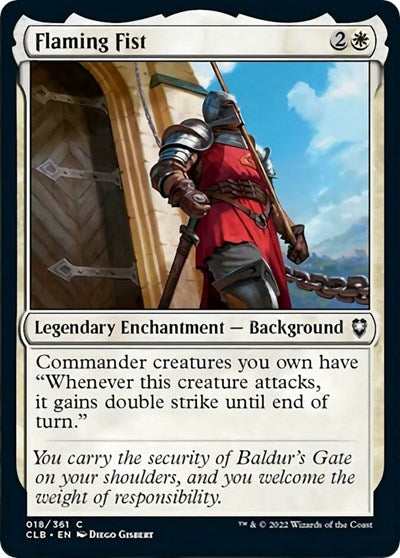 Flaming Fist (Commander Legends: Battle for Baldur's Gate) Light Play