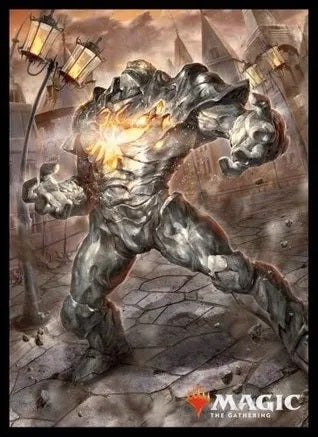 Magic: The Gathering Player's Card Sleeve - War of the Spark - Karn, the Great Creator (80-Pack)