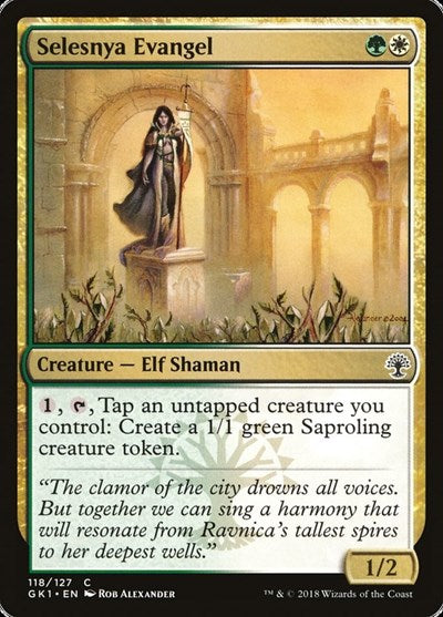 Selesnya Evangel (Guilds of Ravnica: Guild Kits) Light Play