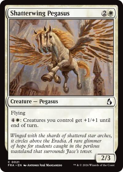 Shatterwing Pegasus (Reality Fracture) Light Play