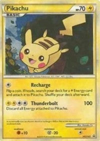 Pikachu - HGSS03 (HGSS Promos) Medium Play Holofoil