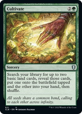 Cultivate (Commander Legends: Battle for Baldur's Gate) Light Play