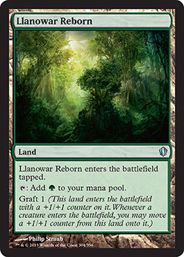Llanowar Reborn (Commander 2013 Edition) Light Play