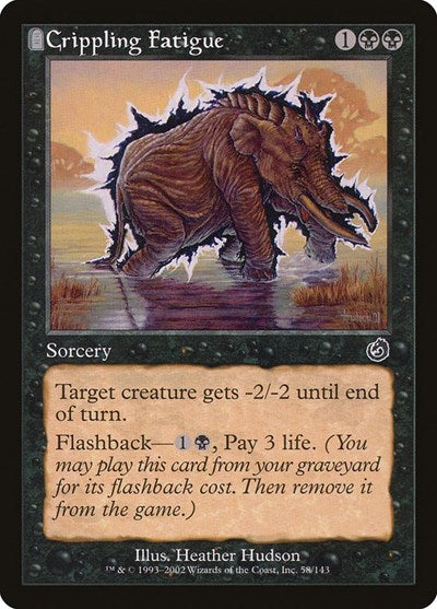 Crippling Fatigue (Torment) Medium Play