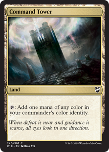 Command Tower (Commander 2018) Light Play
